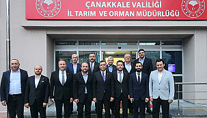 AK PARTİ İLÇE BAŞKANLARINDAN ERGÜN DEMİRHAN'A ZİYARET