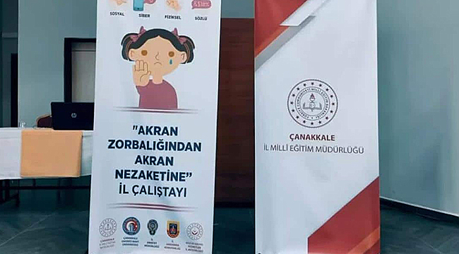 "AKRAN ZORBALIĞINDAN AKRAN NEZAKETİNE" ÇALIŞTAYI RAPORU YAYIMLANDI
