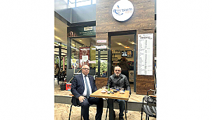 BAŞKAN ABDULLAH DENİZ’DEN SADETTİN ARSLAN’A HAYIRLI OLSUN ZİYARETİ