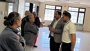 BİGA'DA AKRAN ZORBALIĞI MAĞDURU MURAT DUHA'YA GEÇMİŞ OLSUN ZİYARETİ