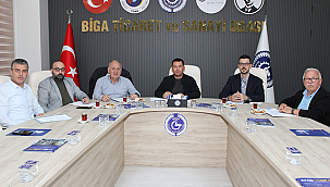 BİGA TSO 9 NO'LU MESLEK KOMİTESİ OLAĞAN TOPLANTISINI GERÇEKLEŞTİRDİ