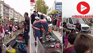 ÇAN'DA AFET FARKINDALIK ETKİNLİĞİ DÜZENLENDİ