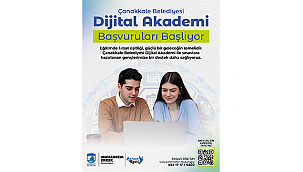 ÇANAKKALE BELEDİYESİ DİJİTAL AKADEMİ BAŞVURULARI BAŞLIYOR