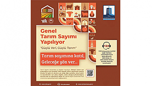 ÇANAKKALE'DE 2025 GENEL TARIM SAYIMI DEVAM EDİYOR
