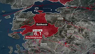 ÇANAKKALE'DE HİSSEDİLEN DEPREM
