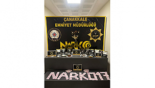 ÇANAKKALE'DE UYUŞTURUCU OPERASYONU: 2 KİŞİ TUTUKLANDI