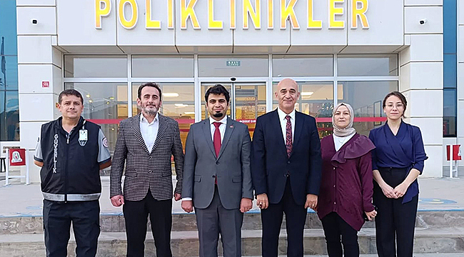 DR. GÖRGÜLÜ'DEN ÇAN'A ZİYARET