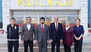 DR. GÖRGÜLÜ'DEN ÇAN'A ZİYARET
