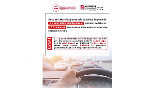 ESKİ TİP SÜRÜCÜ BELGELERİ İÇİN SON TARİH 31 EKİM 2025!