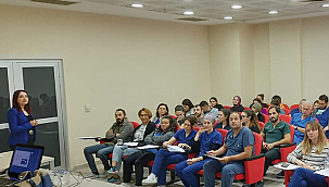 EZİNE DEVLET HASTANESİ PERSONELİNE TEMEL İŞ SAĞLIĞI VE GÜVENLİĞİ EĞİTİMİ