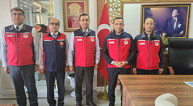 GELİBOLU KAYMAKAMI ZİYARET EDİLDİ