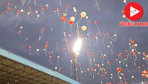 GENCAY İÇİN BİNLERCE BALON GÖKYÜZÜNE YÜKSELDİ