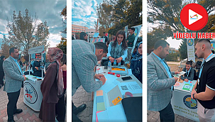 HALİT KUBİLAY FIRAT, ÇOMÜ ÖĞRENCİ KULÜPLERİ ETKİNLİĞİNE KATILDI