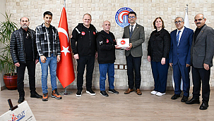 İHAKUT HEYETİNDEN ÇOMÜ'YE ZİYARET