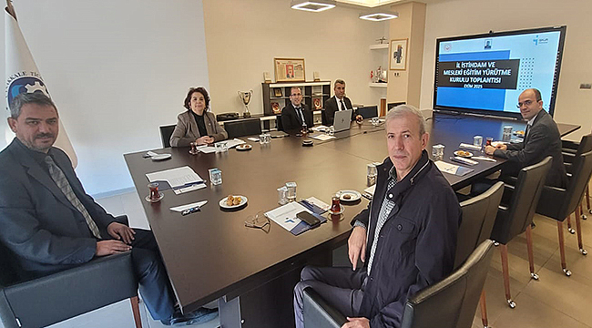 İL İSTİHDAM VE MESLEKİ EĞİTİM YÜRÜTME KURULU EKİM AYI TOPLANTISI YAPILDI