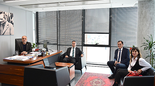 İL KÜLTÜR VE TURİZM MÜDÜRLÜĞÜ HEYETİNDEN BAŞKAN YARDIMCISI DEHMEN'E ZİYARET