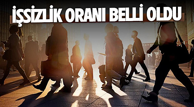 İŞSİZLİK EYLÜLDE %8,6 SEVİYESİNDE GERÇEKLEŞTİ
