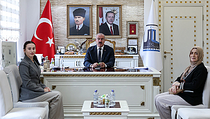 KALKIM BELEDİYE HEYETİNDEN VALİ TORAMAN'A ZİYARET