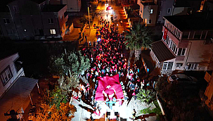 KARABİGA'DA 29 EKİM CUMHURİYET YÜRÜYÜŞÜ COŞKUSU