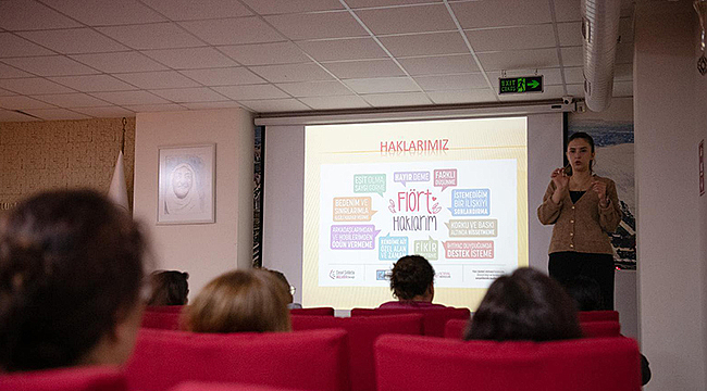 KEPEZ BELEDİYESİ'NDE KADINA YÖNELİK ŞİDDETLE MÜCADELE EĞİTİMİ