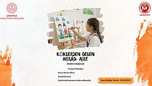 "KÖKLERDEN GELEN MİRAS, AİLE" PROJESİ "BENİM AİLEM" TEMALI RESİM YARIŞMASI DUYURUSU