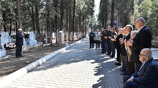 MERHUM BAŞKAN REŞAT TABAK İÇİN ANMA TÖRENİ DÜZENLENDİ