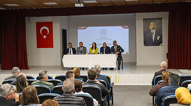 MERKEZ İLÇE OKUL MÜDÜRLERİ TOPLANTISI GERÇEKLEŞTİRİLDİ