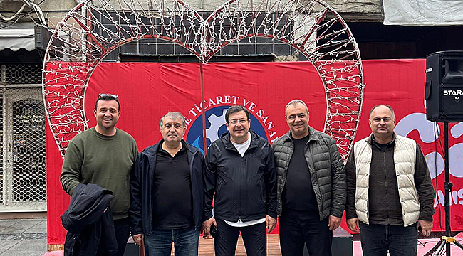 MUHARREM ERKEK ÇARŞI ALIŞVERİŞ GÜNLERİNDE ÜYELERİMİZİ ZİYARET ETTİ