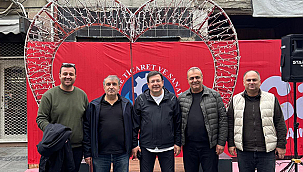 MUHARREM ERKEK ÇARŞI ALIŞVERİŞ GÜNLERİNDE ÜYELERİMİZİ ZİYARET ETTİ