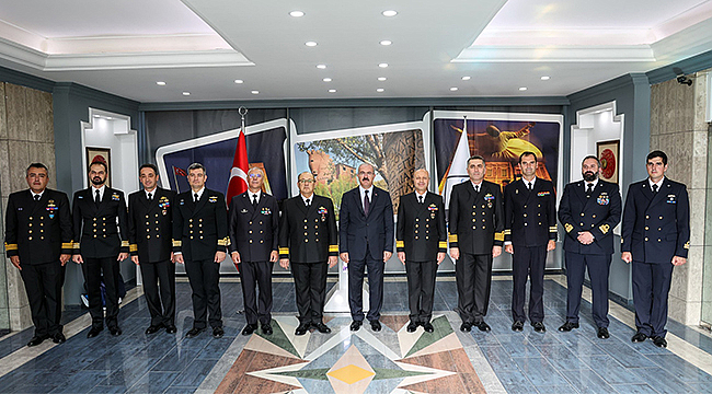 NUSRET–2025 TATBİKATI KAPSAMINDA KOMUTANLARDAN VALİ TORAMAN'A ZİYARET
