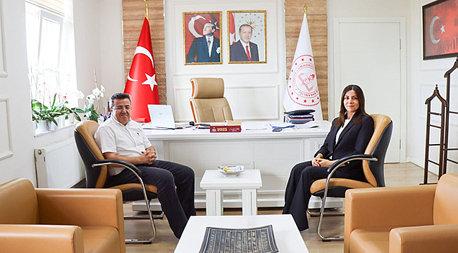 PROF. DR. UĞUR TÜRKMEN'DEN İL MİLLÎ EĞİTİM MÜDÜRLÜĞÜNE ZİYARET