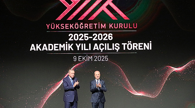 REKTÖR ERENOĞLU, YÜKSEKÖĞRETİM AKADEMİK YILI AÇILIŞ TÖRENİ'NE KATILDI