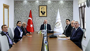 VALİ ÖMER TORAMAN'A CEMEVİ BAŞKANLARINDAN ZİYARET