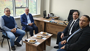 VALİ ÖMER TORAMAN'DAN ÇOMÜ'YE ZİYARET