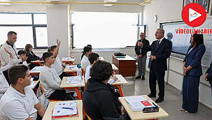 VALİ ÖMER TORAMAN KEPEZ MESLEKİ VE TEKNİK ANADOLU LİSESİNİ ZİYARET ETTİ