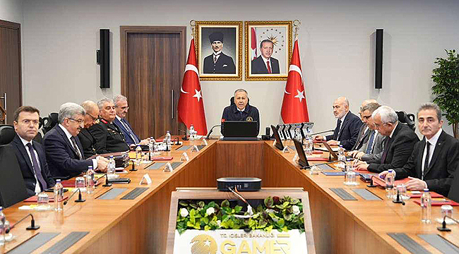 VALİ TORAMAN, BAKAN YERLİKAYA BAŞKANLIĞINDAKİ TOPLANTIYA KATILDI