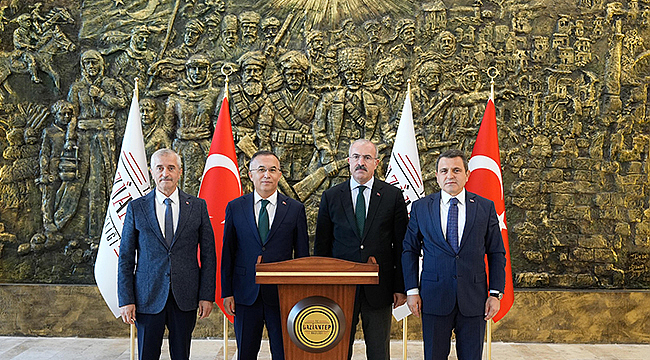 VALİ TORAMAN'DAN GAZİANTEP VALİSİ ÇEBER'E ZİYARET