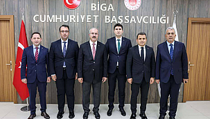 VALİ TORAMAN'DAN HAKİM ERMAN TECİR'E HAYIRLI OLSUN ZİYARETİ