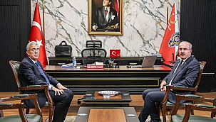 VALİ TORAMAN'DAN İL EMNİYET MÜDÜRÜ DAĞISTANLI'YA ZİYARET