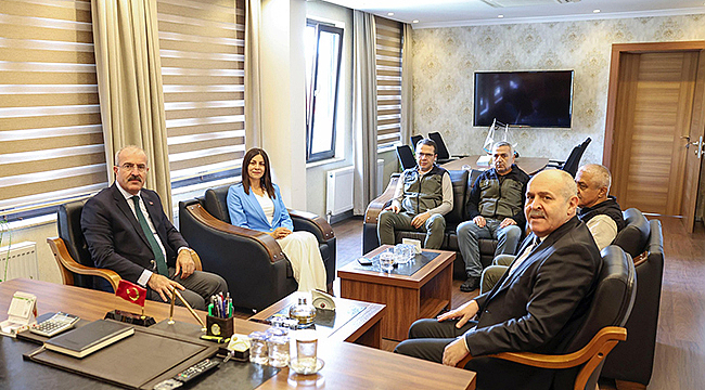VALİ TORAMAN'DAN ORMAN BÖLGE MÜDÜRLÜĞÜNE ZİYARET