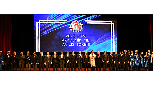 ÇOMÜ 2025–2026 AKADEMİK YILI AÇILIŞ TÖRENİ GERÇEKLEŞTİRİLDİ