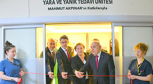 ÇOMÜ HASTANESİNDE YARA VE YANIK TEDAVİ ÜNİTESİ AÇILDI