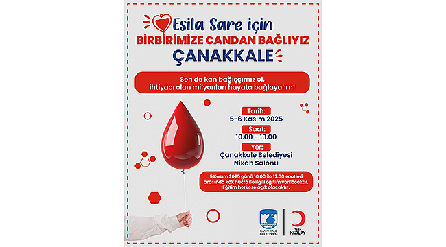 ESİLA SARE İÇİN KAN VE KÖK HÜCRE BAĞIŞI ETKİNLİĞİ