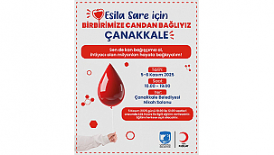ESİLA SARE İÇİN KAN VE KÖK HÜCRE BAĞIŞI ETKİNLİĞİ