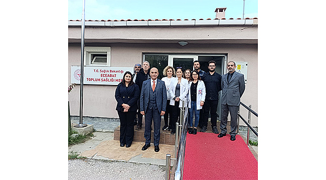 İL SAĞLIK MÜDÜRÜ DR. HAKAN GÖRGÜLÜ'DEN ECEABAT TOPLUM SAĞLIĞI MERKEZİNE ZİYARET