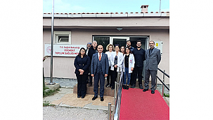 İL SAĞLIK MÜDÜRÜ DR. HAKAN GÖRGÜLÜ'DEN ECEABAT TOPLUM SAĞLIĞI MERKEZİNE ZİYARET