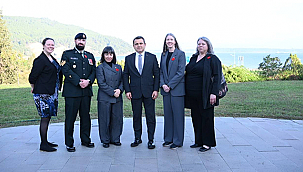 KANADALI HEYETTEN TARİHİ ALAN BAŞKANI İSMAİL KAŞDEMİR'E ZİYARET