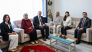 VALİ TORAMAN'DAN ŞEHİT ÖĞRETMEN AİLESİNE ZİYARET