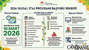 2026 YILI STAJ BAŞVURULARI BAŞLADI! 