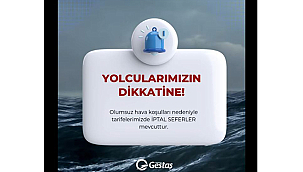 ADA HATLARINDA SEFERLER İPTAL!